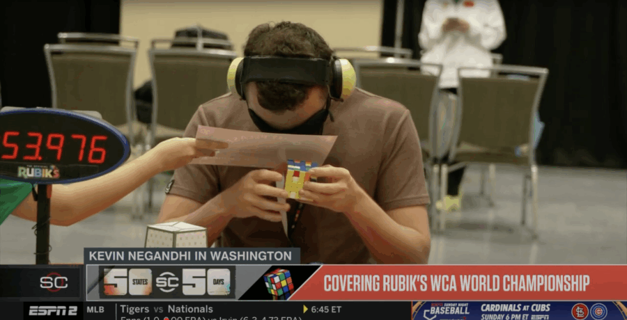 Don't blink or you'll miss myriad color-matching square puzzles solved in seconds; Shobar and anchor Kevin Negandhi are in Seattle to cover the start of a mind-bending tournament